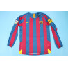 Barcelona Retro Edición Ronaldinho Firmada Manga Larga Local 05-06