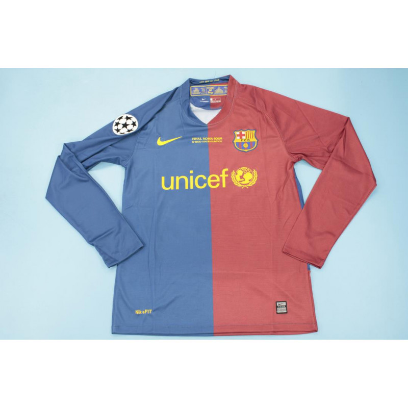 Barcelona Retro Manga Larga Final UCL 09