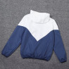 RM Cortavientos Azul Blanco