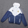 RM Cortavientos Azul Blanco