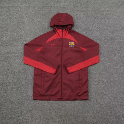 Barcelona Cortavientos Rojo