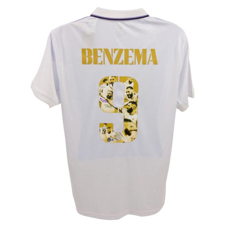 RM Retro Especial Benzema Gold 22-23