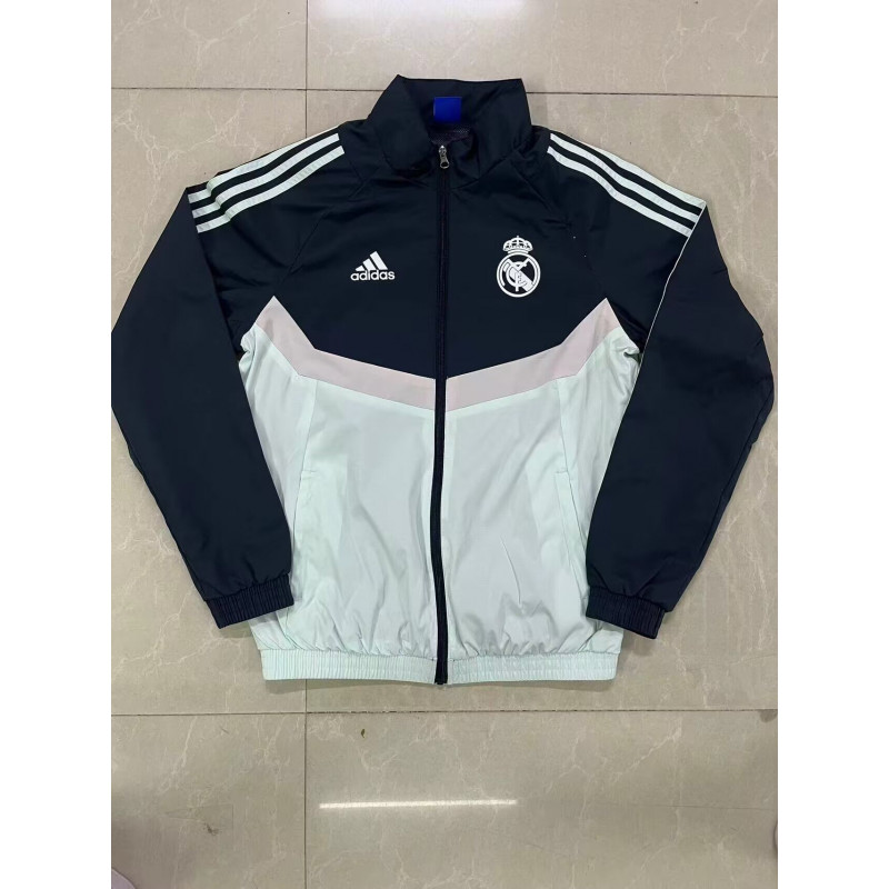 RM Cortavientos Negro Blanco