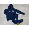Real Madrid Chandal Con Capucha Azul Oscuro 24-25
