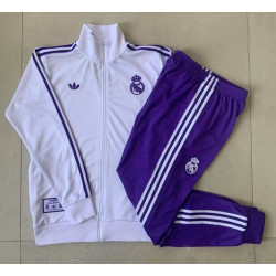 RM Chandal Retro Morado Blanco