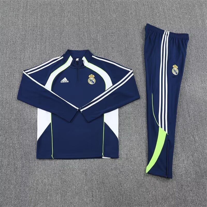 RM Chandal Retro Azul Oscuro Blanco