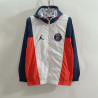 PSG Cortavientos Blanco Rojo Azul Oscuro
