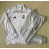 Chandal Niño RM Gris Blanco 25-26