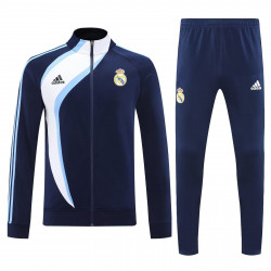 RM Chandal Retro Azul Oscuro Blanco
