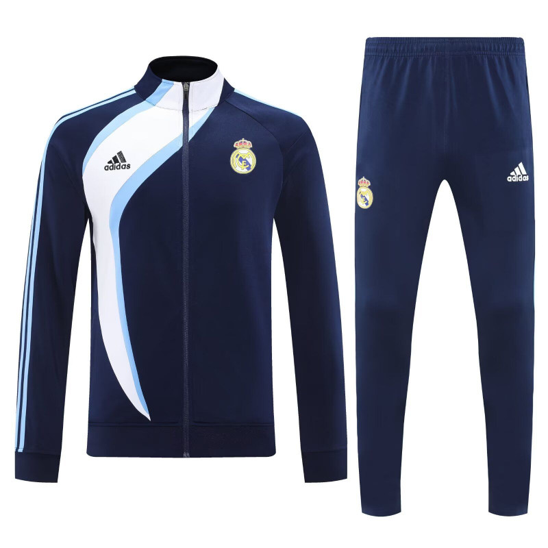 RM Chandal Retro Azul Oscuro Blanco