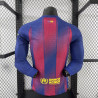 Barcelona Player Version Manga Larga SIN SPONSOR 25-26
