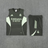 Kit Entrenamiento RM Sin Mangas Verde Oscuro 25-26