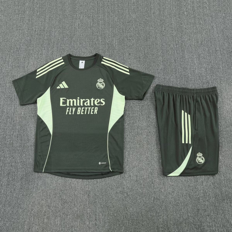 Kit Entrenamiento RM Verde Oscuro 25-26