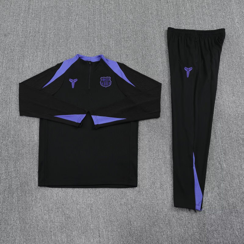 Barcelona Chandal Entrenamiento Negro Morado 25-26