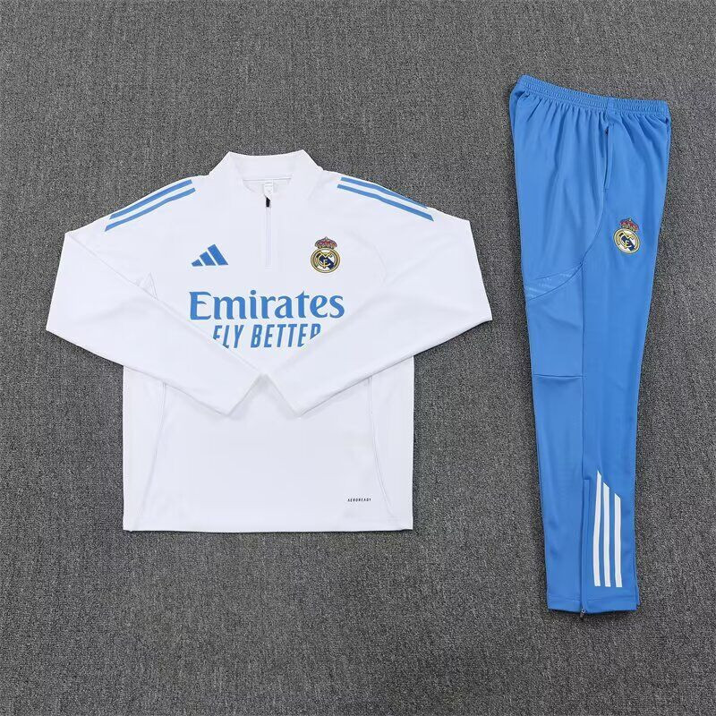 RM Chandal Entrenamiento Blanco Azul 25-26