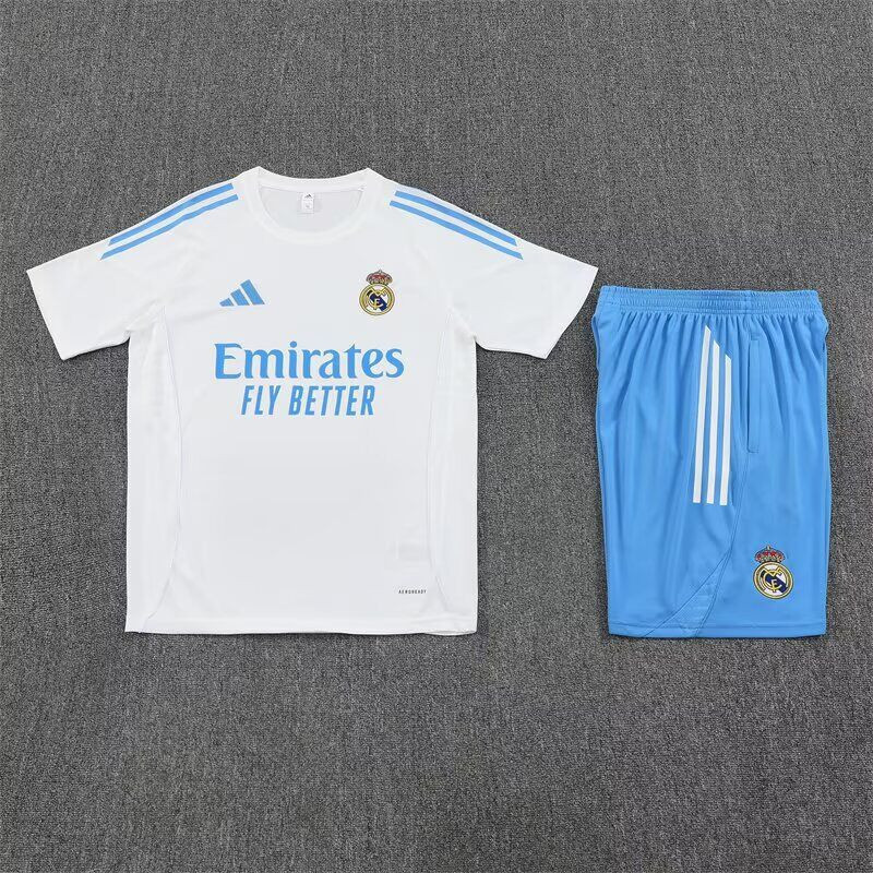 Kit Entrenamiento RM Blanco Azul 25-26