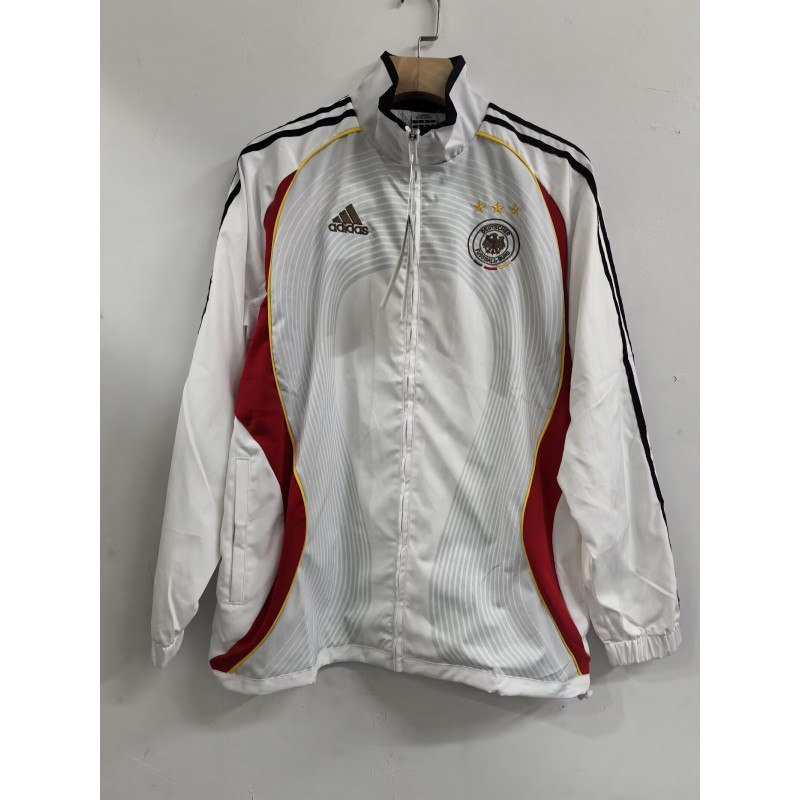 Alemania Cortavientos Retro Blanco Rojo 2006
