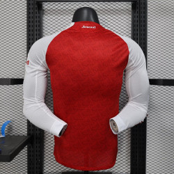 Arsenal Manga Larga Player Version Local 25-26