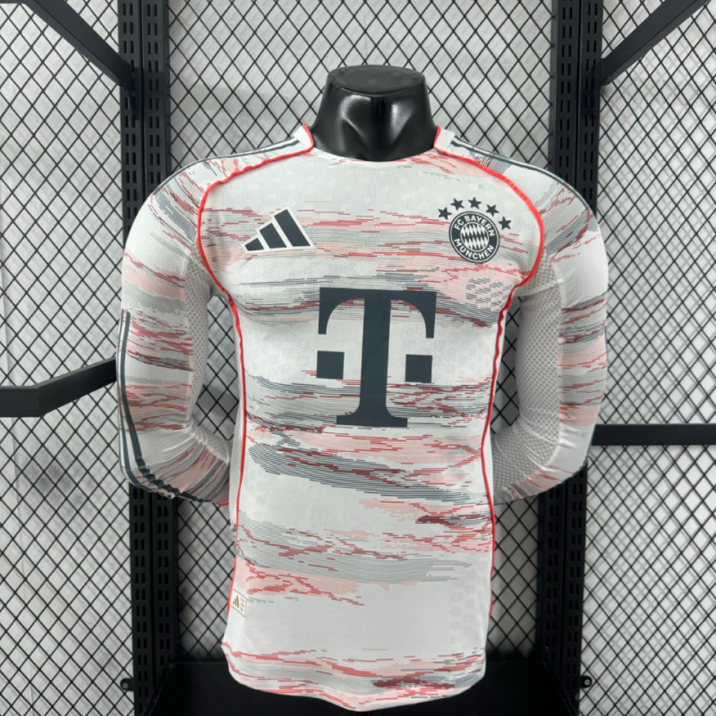Bayern Munich Player Version Manga Larga Visitante 25-26