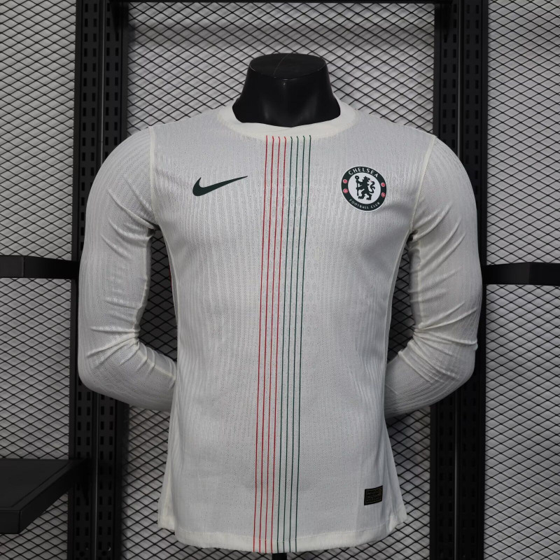 Chelsea Player Version Manga Larga Visitante 25-26