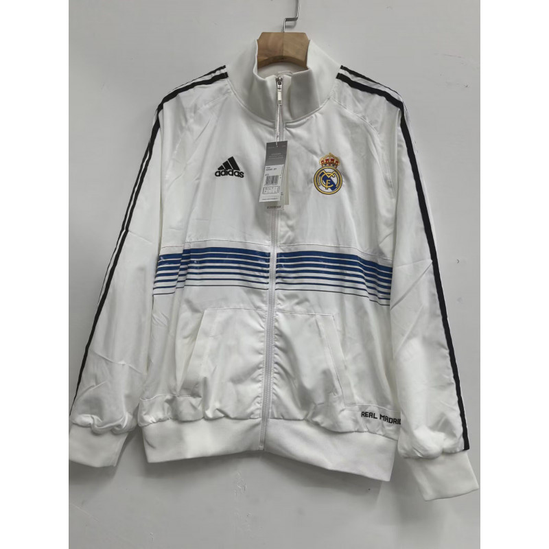 RM Cortavientos Retro Blanco