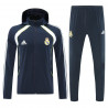 RM Chandal Cortavientos Azul Oscuro Con Capucha
