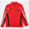 Milan Sudadera Retro Roja 03-04