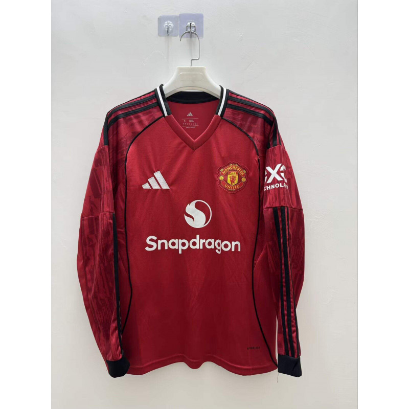 Manchester United Manga Larga Local 25-26