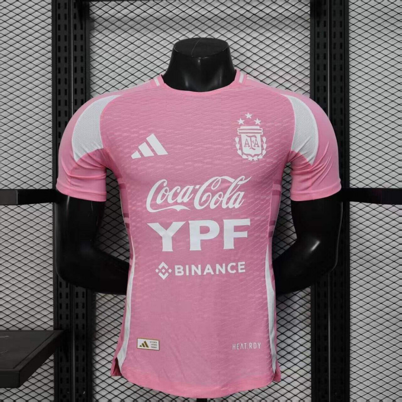Argentina Entrenamiento Player Version Rosa 25-26