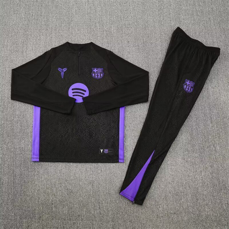 Barcelona Chandal Entrenamiento Negro Morado 25-26