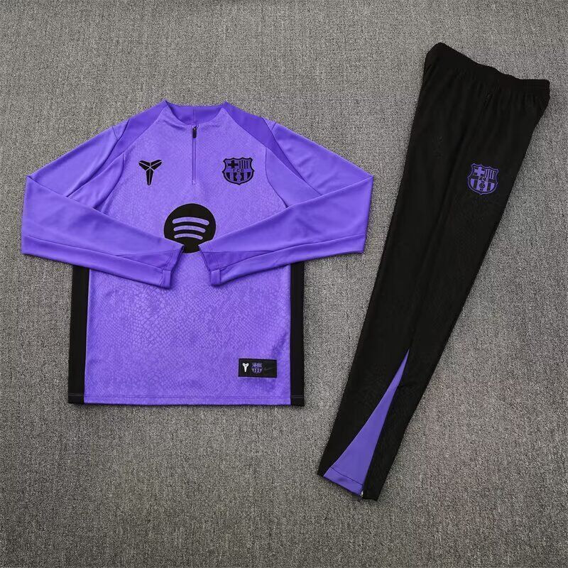 Barcelona Chandal Entrenamiento Morado Negro 25-26