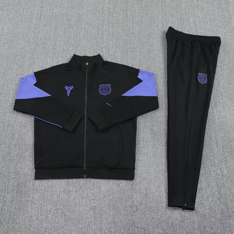 Barcelona Chandal Negro Morado 2025