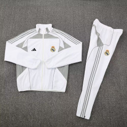 RM Cortavientos Conjunto Blanco Gris 25-26