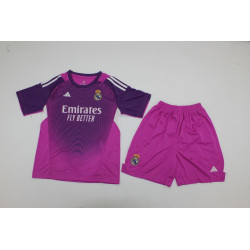 RM KIT NIÑO Portero Morado 25-26