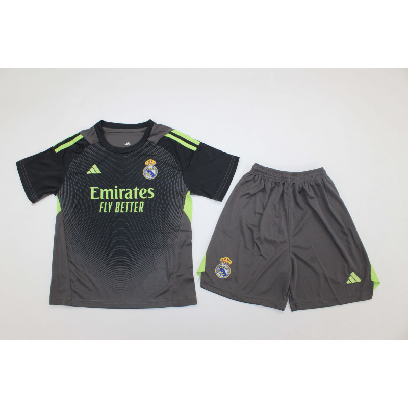 RM KIT NIÑO Portero Gris 25-26