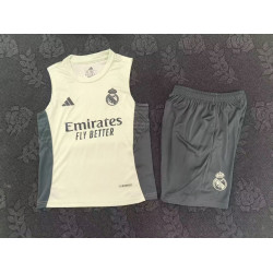 Kit Entrenamiento RM Sin Mangas Amarillo 25-26