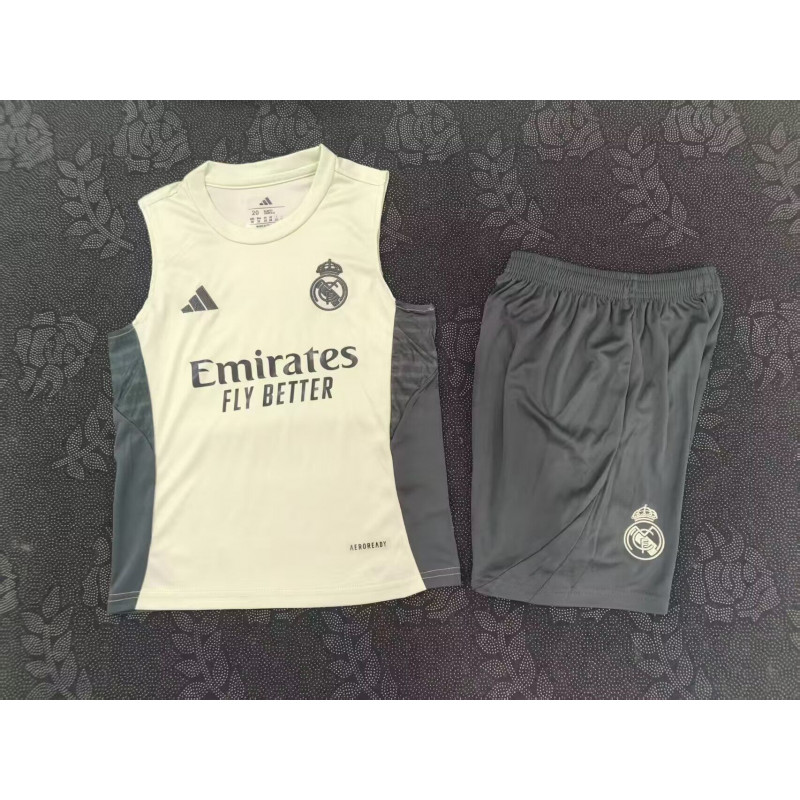 Kit Entrenamiento RM Sin Mangas Amarillo 25-26