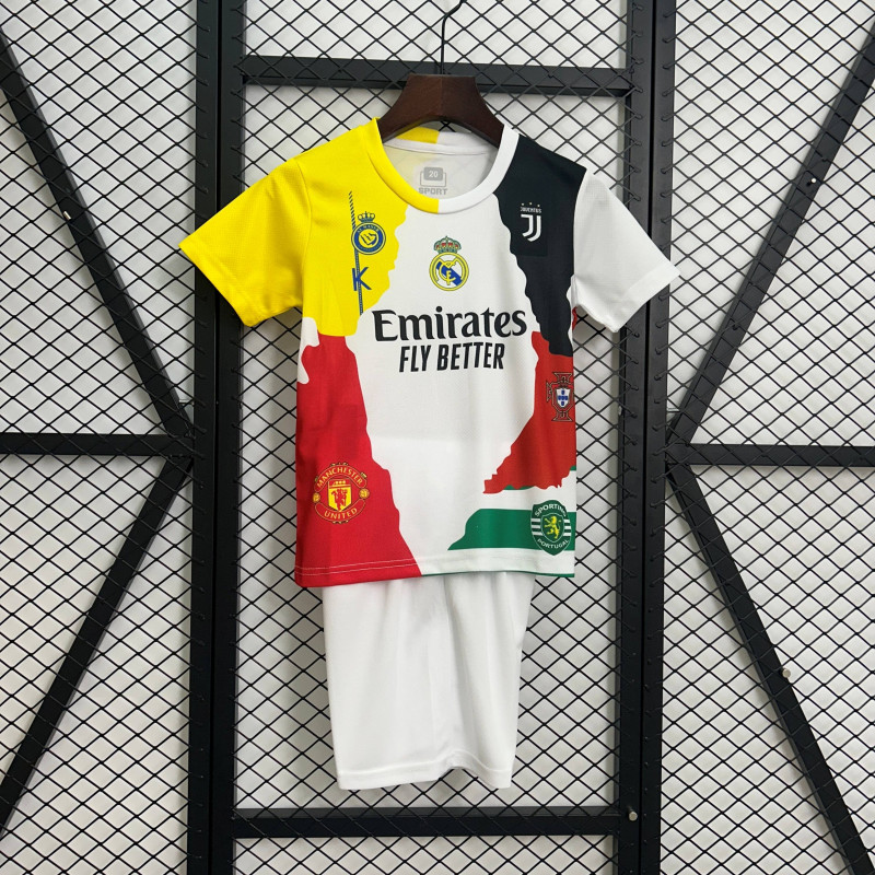 Cristiano Ronaldo Equipos KIT NIÑO Especial 25-26