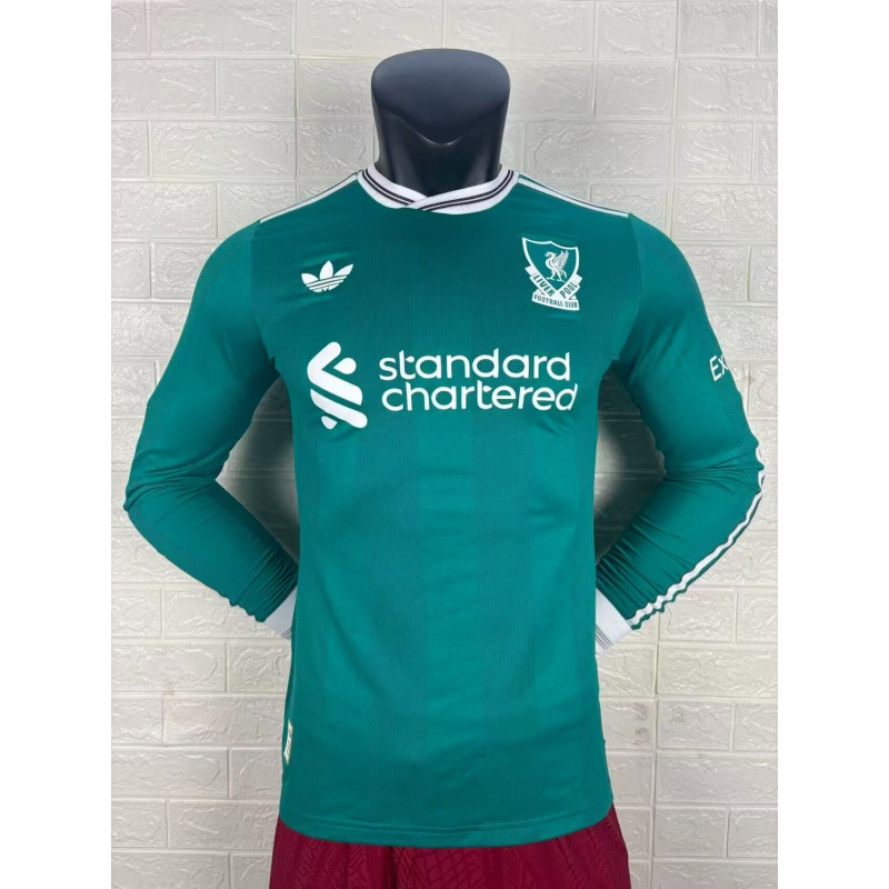 Liverpool Player Version Manga Larga Tercera 25-26