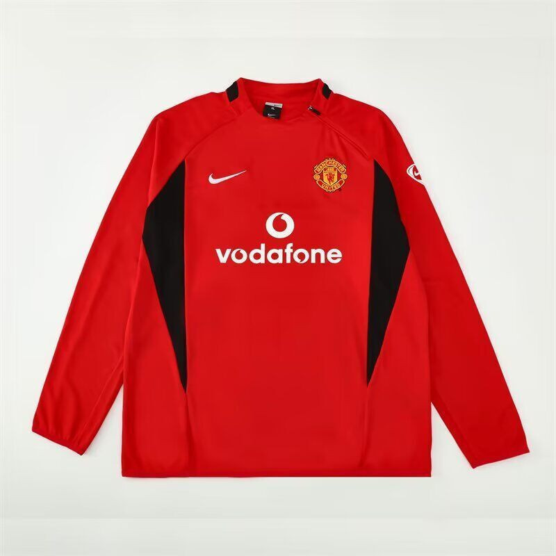 Manchester United Sudadera Retro Roja 02-03