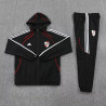 River Plate Chandal Cortavientos con Capucha Negro 25-26