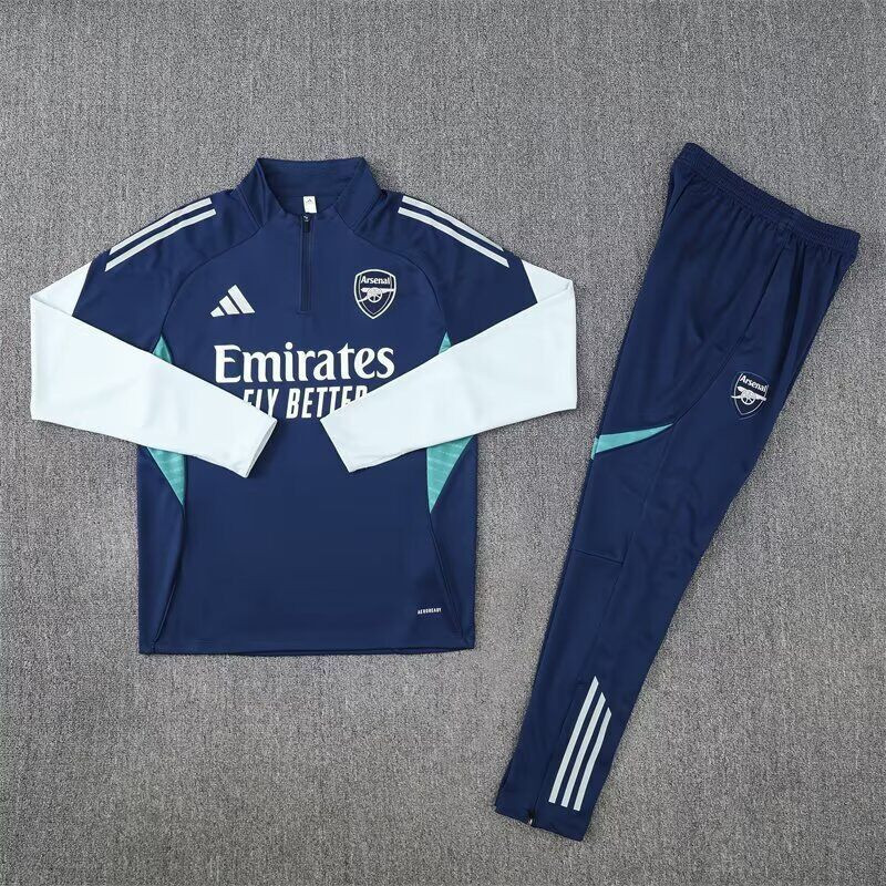 Arsenal Chandal Entrenamiento Azul Blanco 25-26