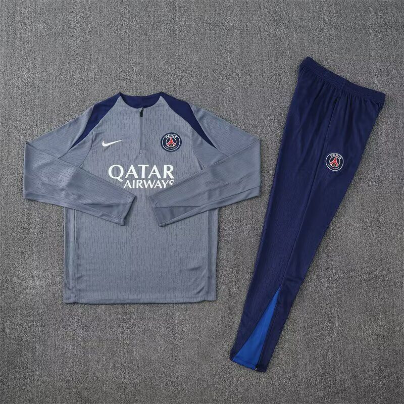 PSG Chandal Entrenamiento Gris Oscuro 25-26