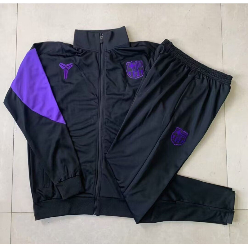 Chandal Niño Barcelona Mamba Negro Morado 25-26