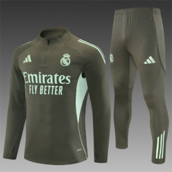 Chandal Entrenamiento Niño RM Verde Oscuro 25-26