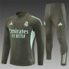 Chandal Entrenamiento Niño Real Madrid Verde Oscuro 25-26
