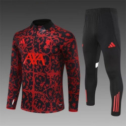 Chandal Niño Entrenamiento Liverpool Rojo Estampado 25-26