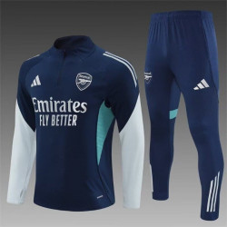 Chandal Niño Entrenamiento Arsenal Azul Gris 25-26