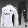Chandal Niño Entrenamiento Manchester United Blanco 25-26