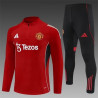 Chandal Niño Entrenamiento Manchester United Rojo 25-26